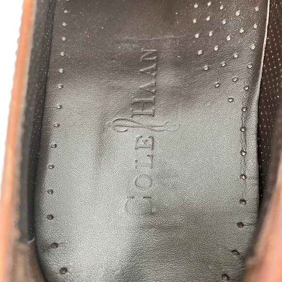 Cole Haan Brown Cap Toe Oxford Shoes | Size 8.5 - Picture 6 of 7